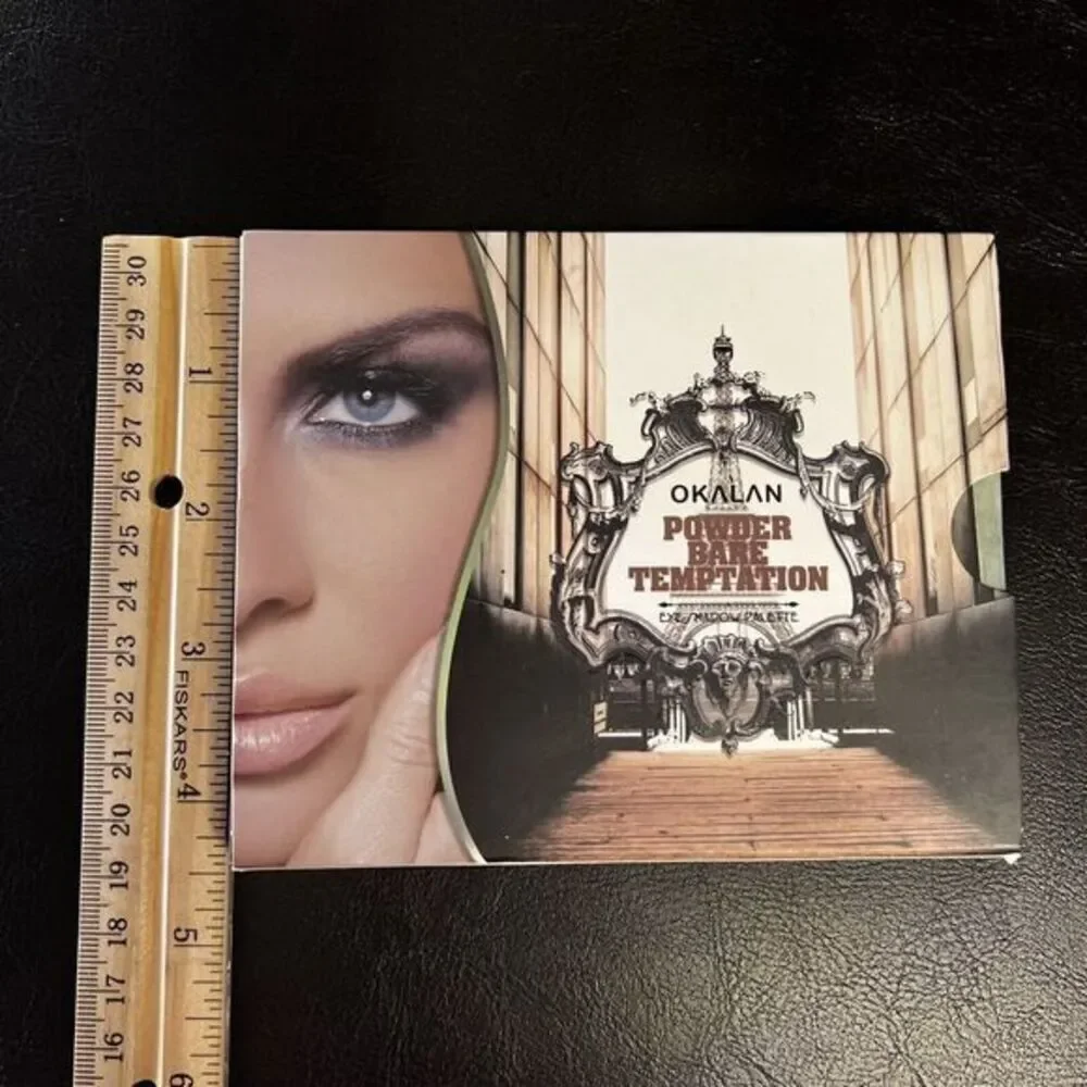OKALAN POWDER BARE TEMPTATION‎ Eyeshadow Palette 15 Color with mirror B Unused